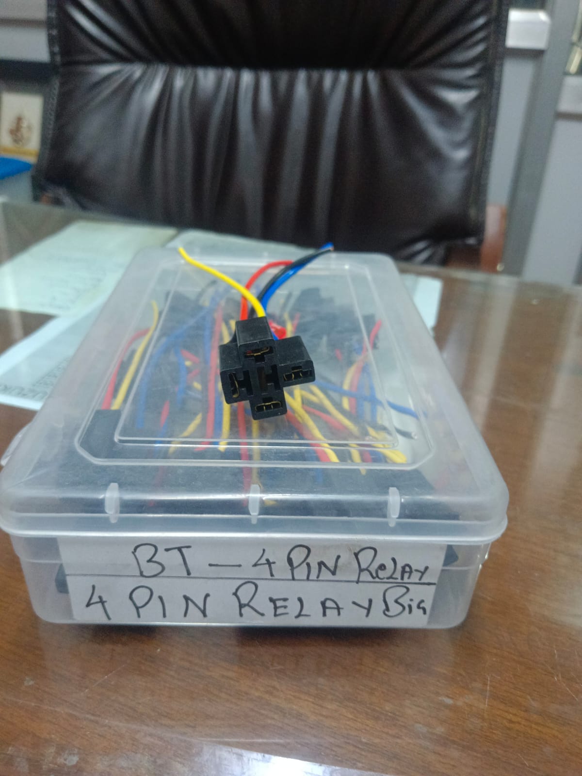 4-Pin Automotive Relay with Socket
